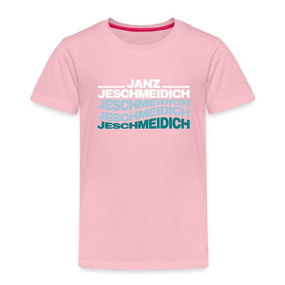 Janz Jeschmeidich - Kinder Premium T-Shirt - Hellrosa