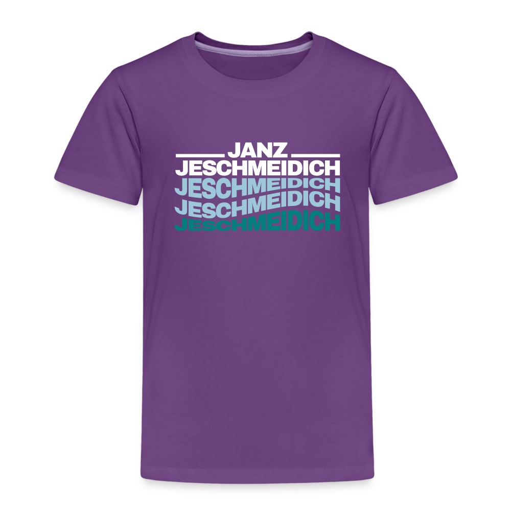Janz Jeschmeidich - Kinder Premium T-Shirt - Lila
