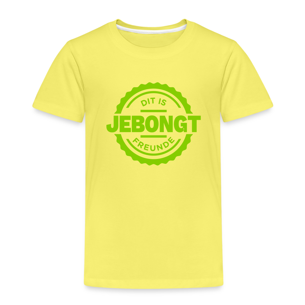 Jebongt Freunde - Kinder Premium T-Shirt - Gelb