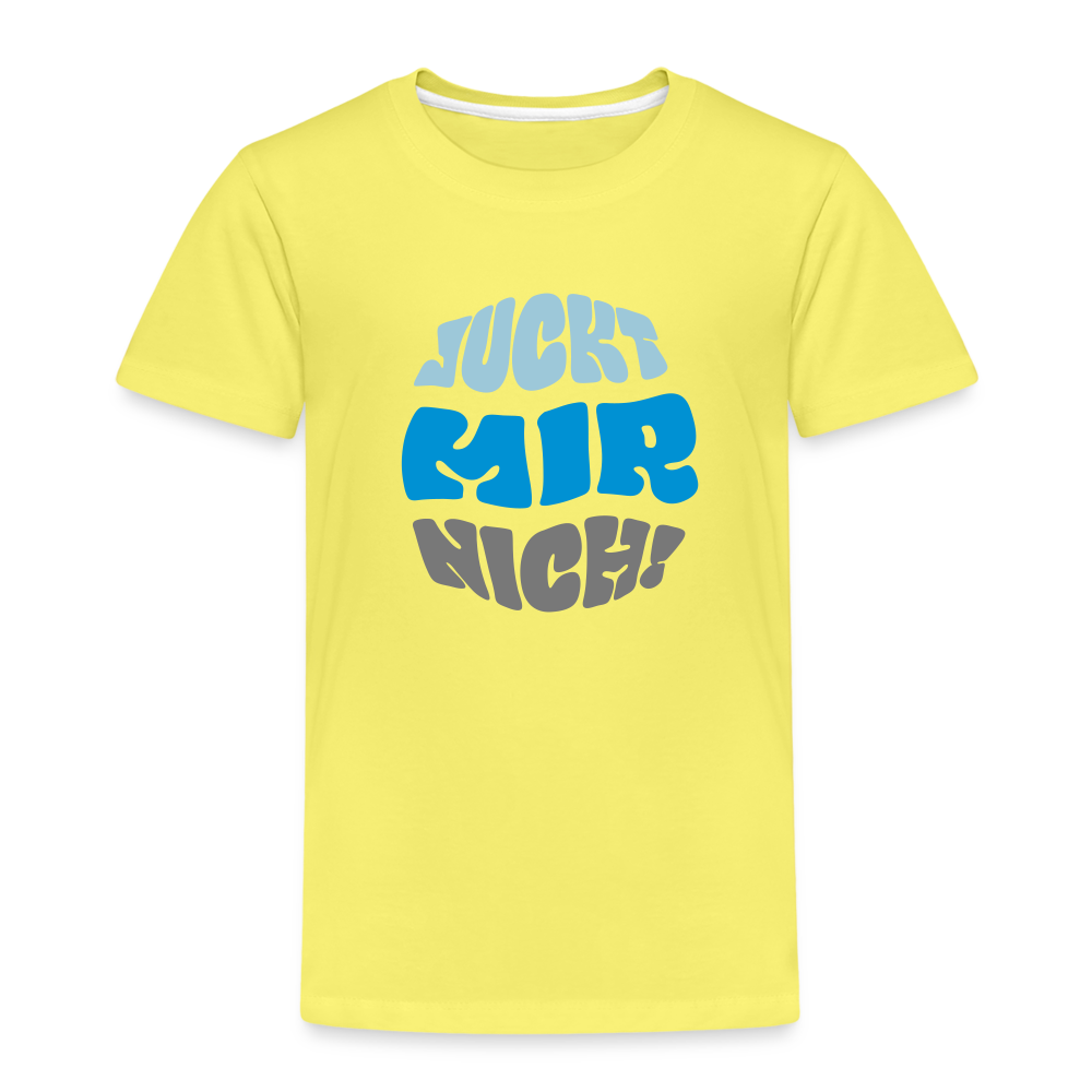 Juckt Mir Nich! - Kinder Premium T-Shirt - Gelb