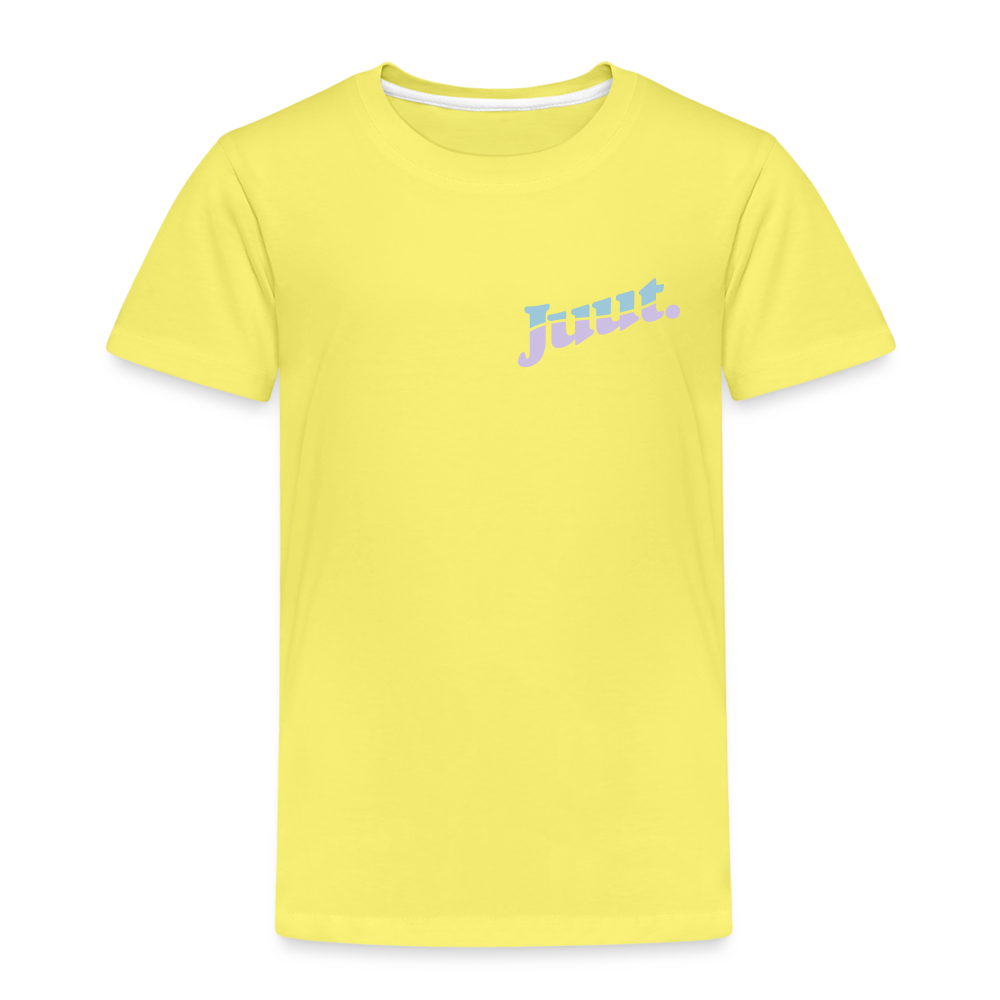 Juut - Kinder Premium T-Shirt - Gelb