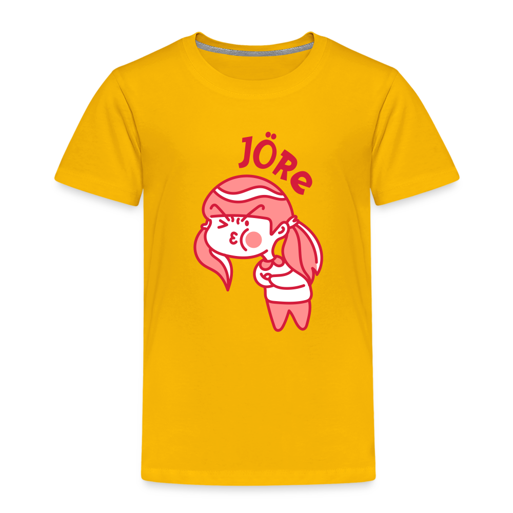 Jöre - Kinder Premium T-Shirt - Sonnengelb