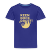 Keen Bock druff! - Kinder Premium T-Shirt - Königsblau