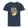 Keen Bock druff! - Kinder Premium T-Shirt - Navy