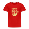 Keen Bock druff! - Kinder Premium T-Shirt - Rot
