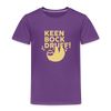 Keen Bock druff! - Kinder Premium T-Shirt - Lila