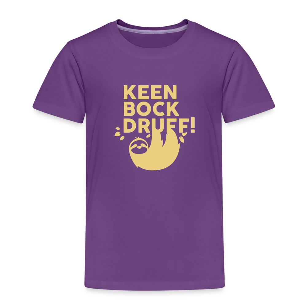 Keen Bock druff! - Kinder Premium T-Shirt - Lila