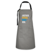 Justus & Peter & Bob & Icke - Kontrastschürze - Grau/Schwarz