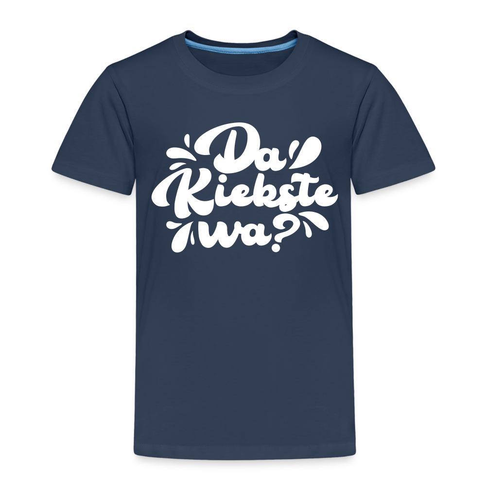 Kiekste - Kinder Premium T-Shirt - Navy