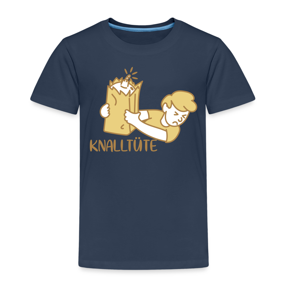 Knalltüte - Kinder Premium T-Shirt - Navy