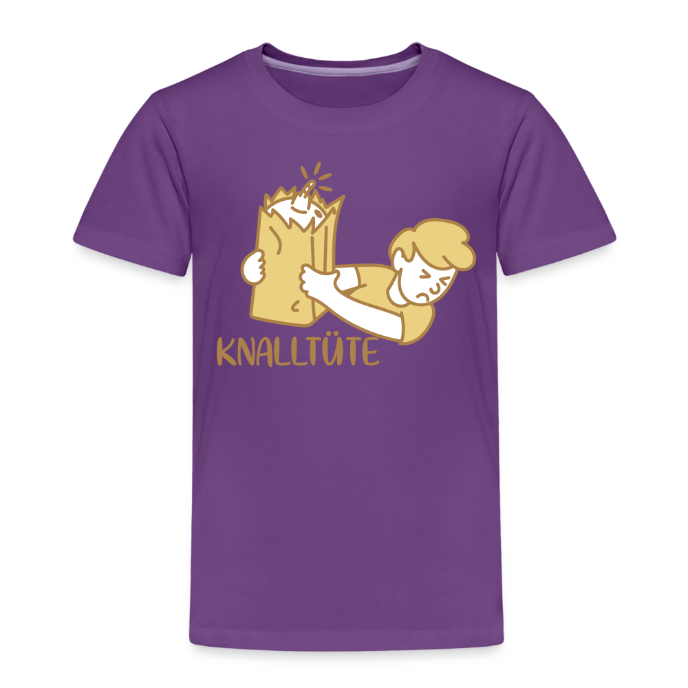 Knalltüte - Kinder Premium T-Shirt - Lila
