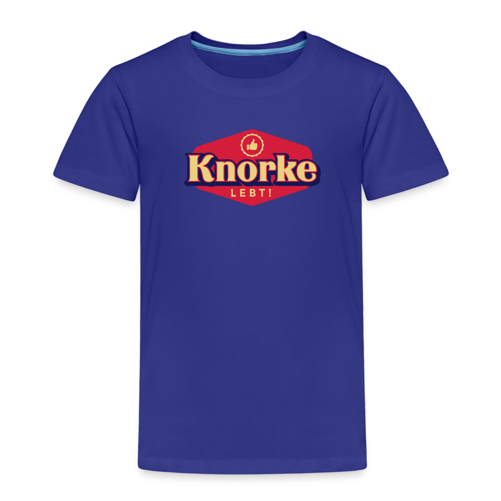 KNORKE lebt! - Kinder Premium T-Shirt - Königsblau