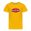 KNORKE lebt! - Kinder Premium T-Shirt - Sonnengelb