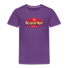 KNORKE lebt! - Kinder Premium T-Shirt - Lila