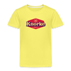 KNORKE lebt! - Kinder Premium T-Shirt - Gelb