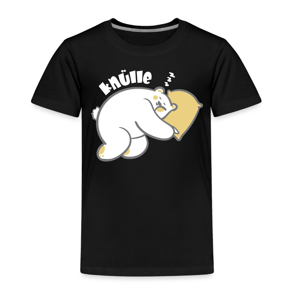 Knülle - Kinder Premium T-Shirt - Schwarz