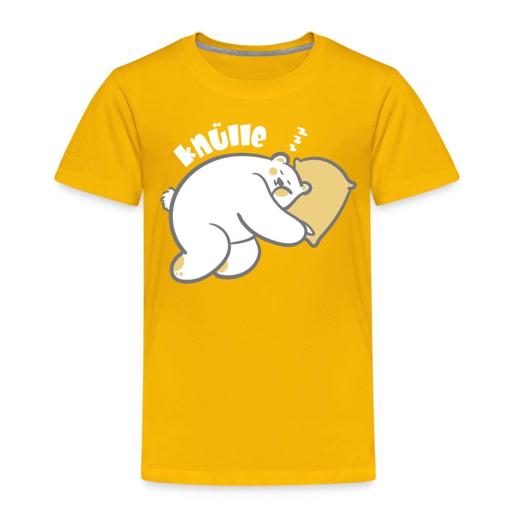 Knülle - Kinder Premium T-Shirt - Sonnengelb