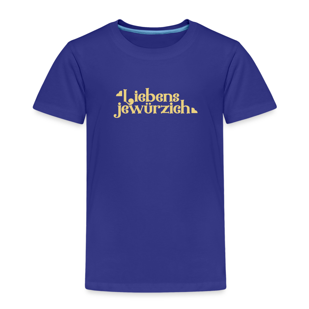 Liebensjewürzich - Kinder Premium T-Shirt - Königsblau