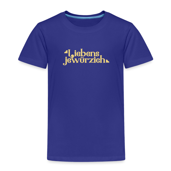 Liebensjewürzich - Kinder Premium T-Shirt - Königsblau