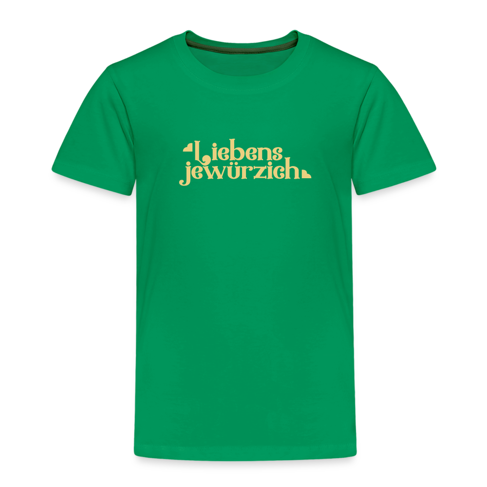 Liebensjewürzich - Kinder Premium T-Shirt - Kelly Green