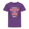 Meene Bagasche Ick Lieb Sie - Kinder Premium T-Shirt - Lila