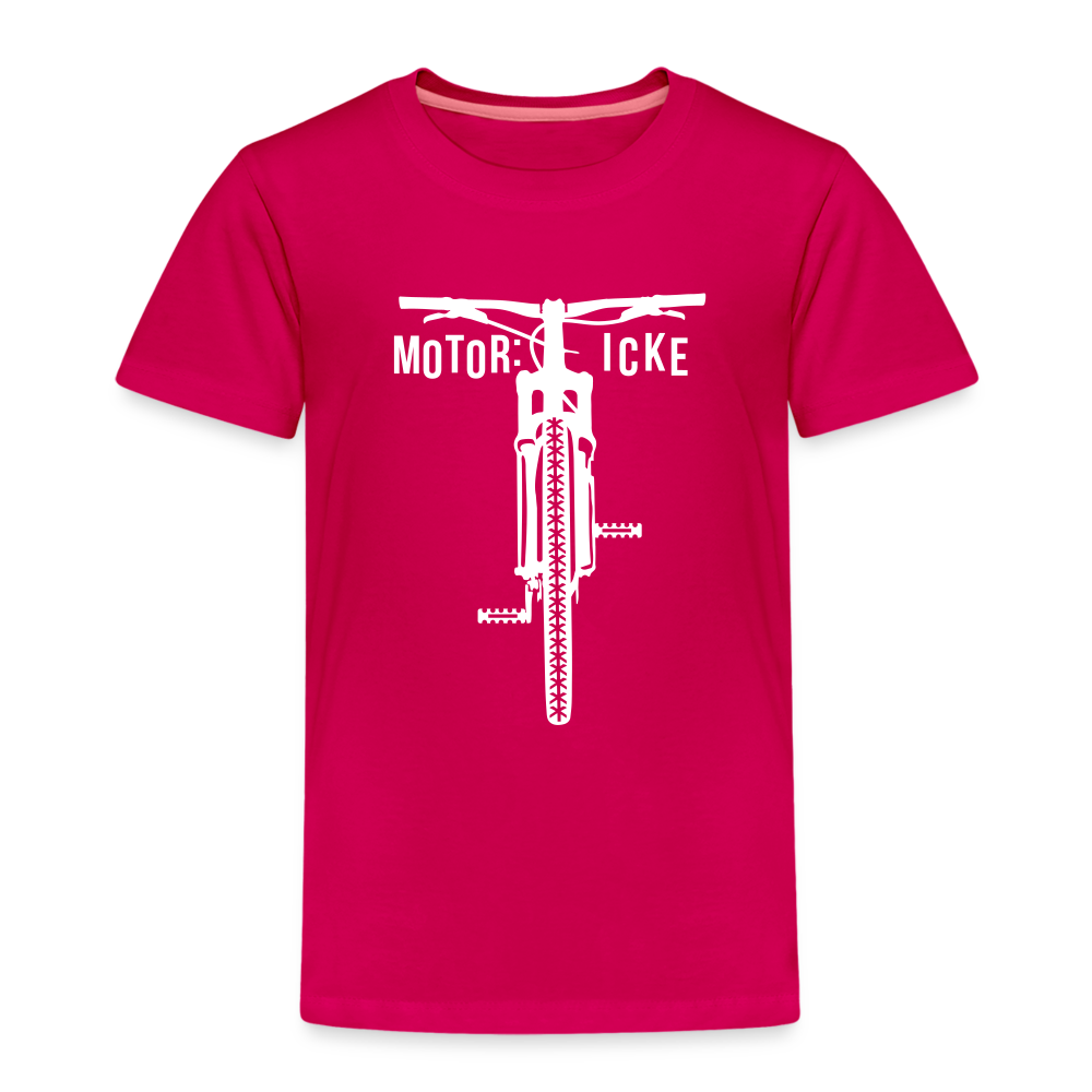 Motor icke - Kinder Premium T-Shirt - dunkles Pink