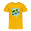 Mutti Hat Jesacht - Kinder Premium T-Shirt - Sonnengelb