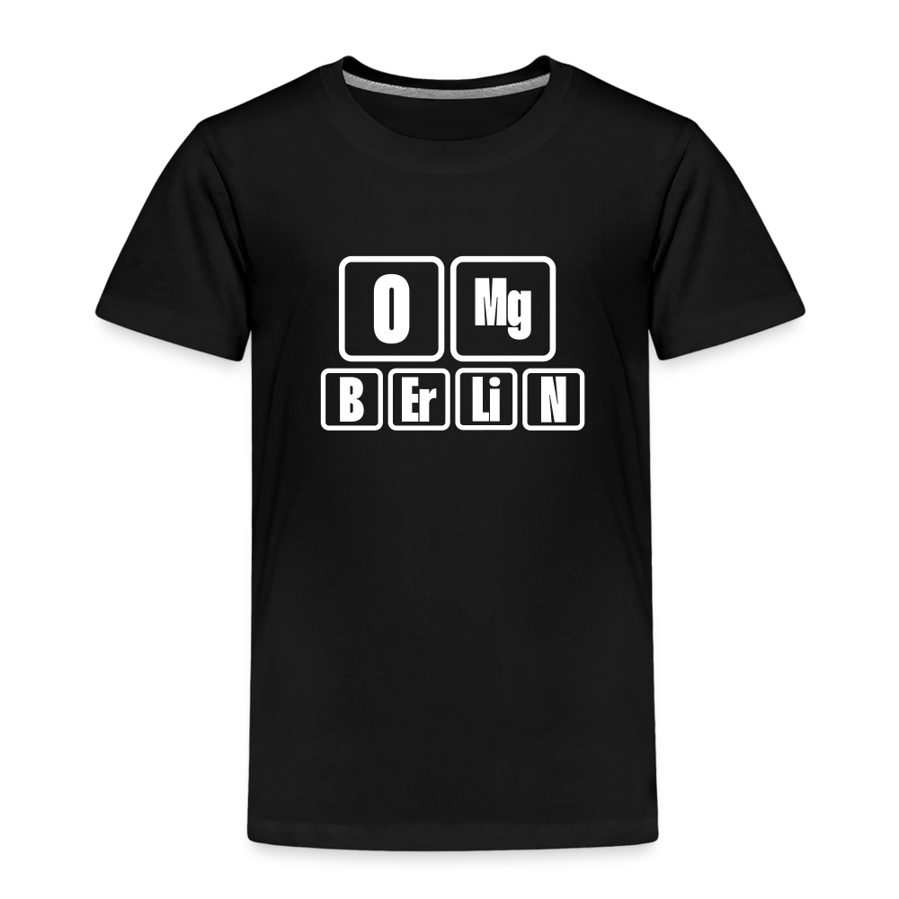 OMG Berlin - Kinder Premium T-Shirt - Schwarz