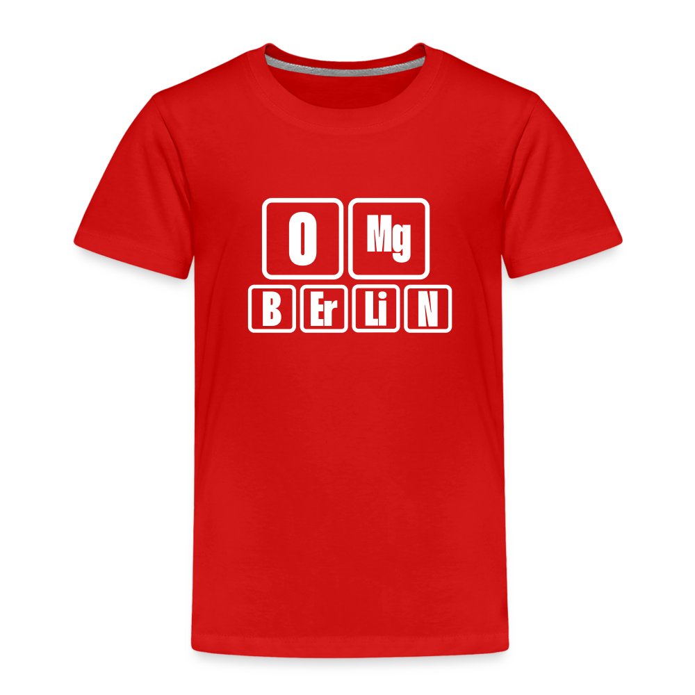 OMG Berlin - Kinder Premium T-Shirt - Rot