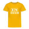 OMG Berlin - Kinder Premium T-Shirt - Sonnengelb