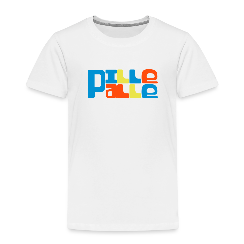 Pillepalle - Kinder Premium T-Shirt - weiß