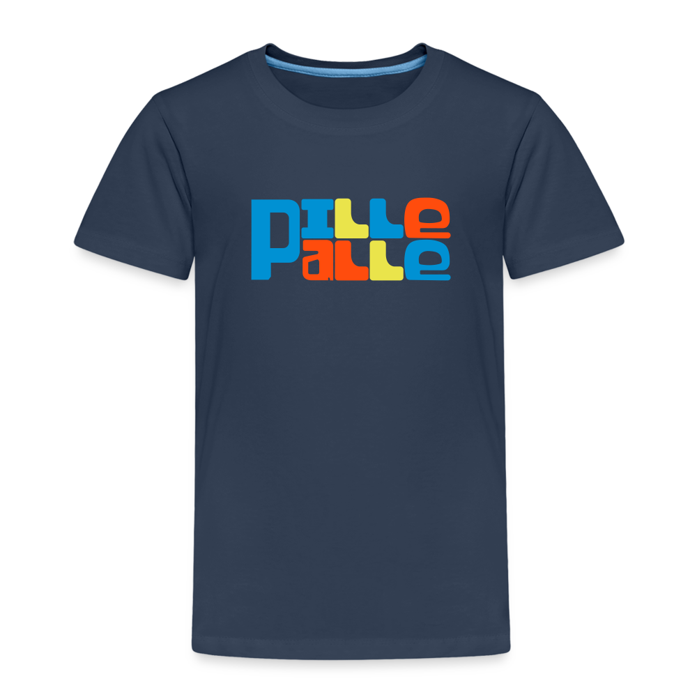 Pillepalle - Kinder Premium T-Shirt - Navy