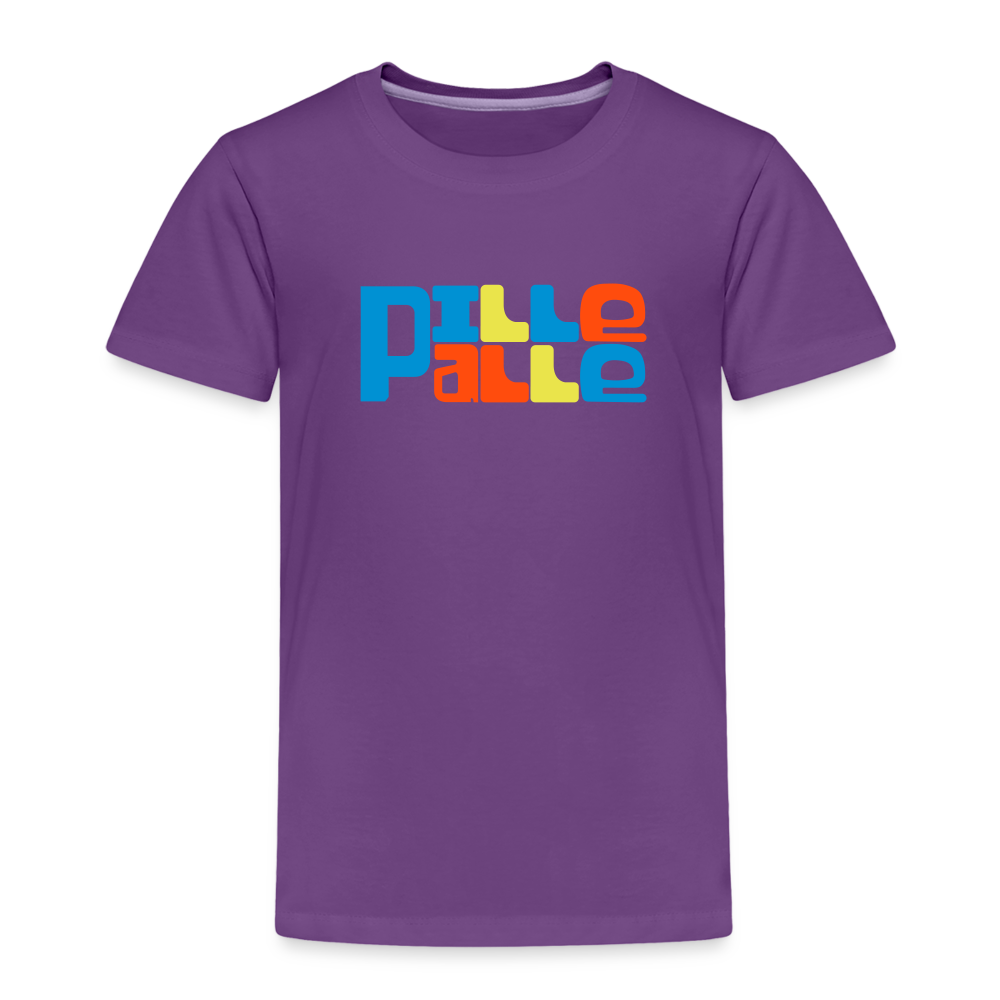 Pillepalle - Kinder Premium T-Shirt - Lila
