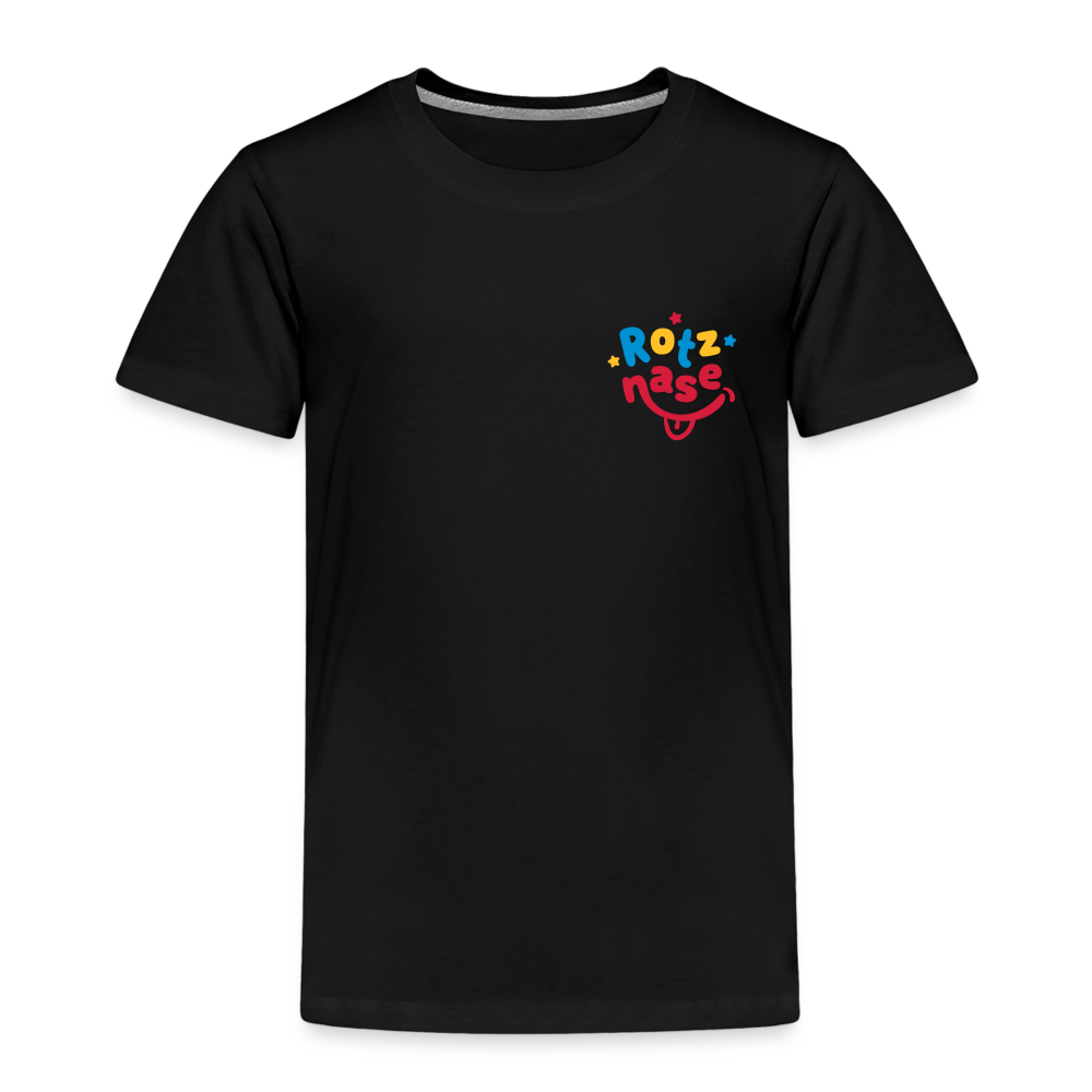 Rotznase - Kinder Premium T-Shirt - Schwarz