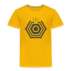 Tegel TXL keep me - Kinder Premium T-Shirt - Sonnengelb