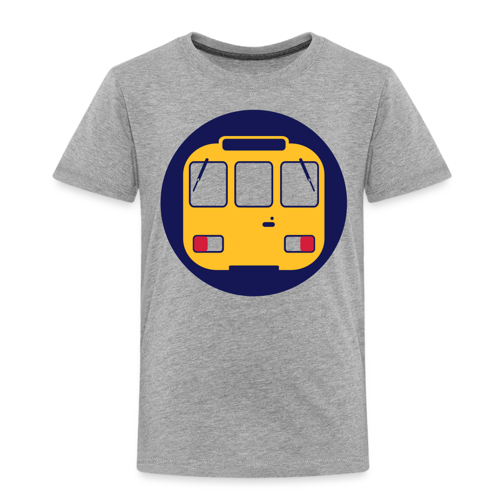 U-Bahntunnel - Kinder Premium T-Shirt - Grau meliert