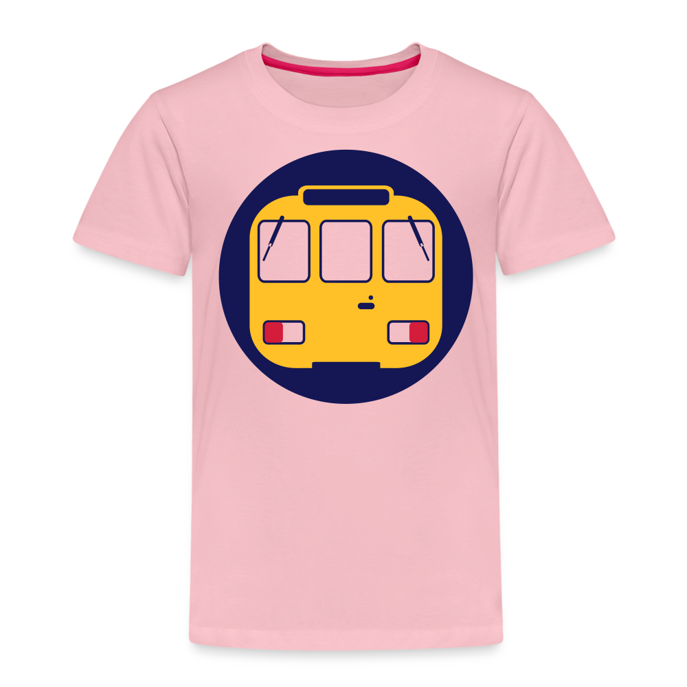 U-Bahntunnel - Kinder Premium T-Shirt - Hellrosa