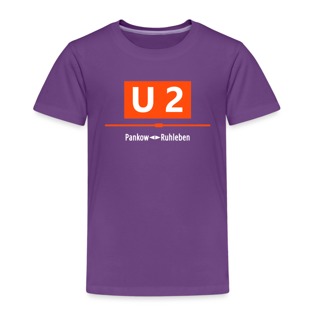 U2 Berlin - Kinder Premium T-Shirt - Lila