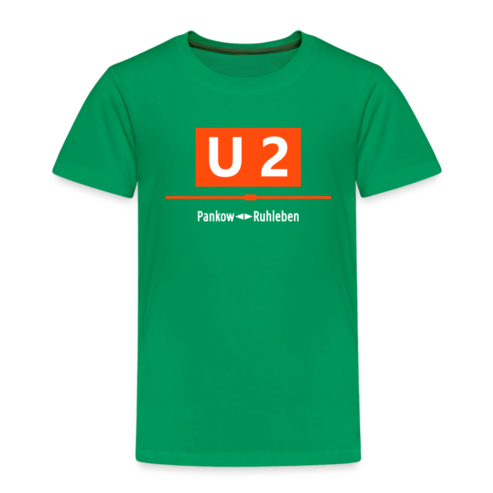 U2 Berlin - Kinder Premium T-Shirt - Kelly Green