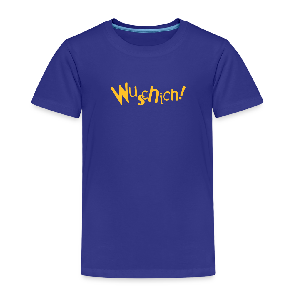 Wuschich! - Kinder Premium T-Shirt - Königsblau