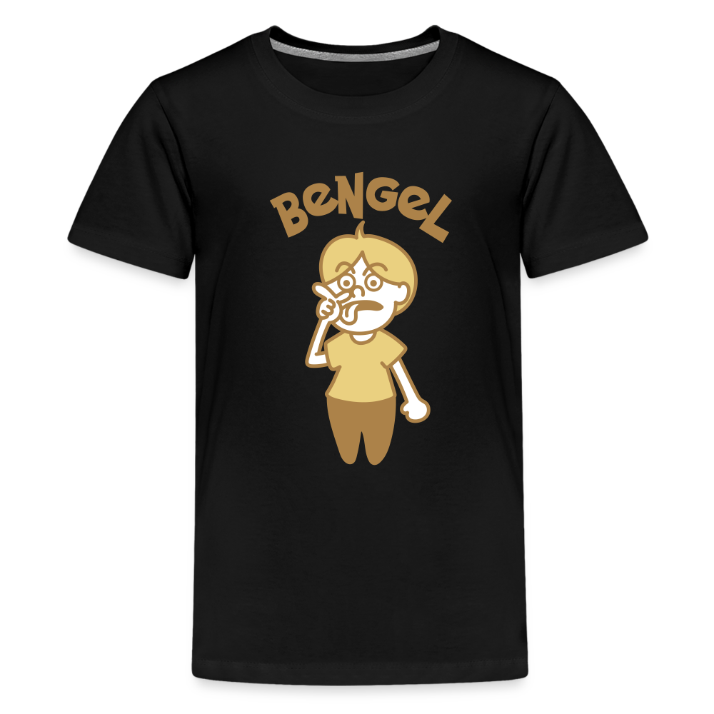 Bengel - Teenager Premium T-Shirt - Schwarz