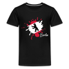 Berlin Klecks Bär - Teenager Premium T-Shirt - Schwarz