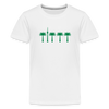 Berlin unter Palmen - Teenager Premium T-Shirt - weiß