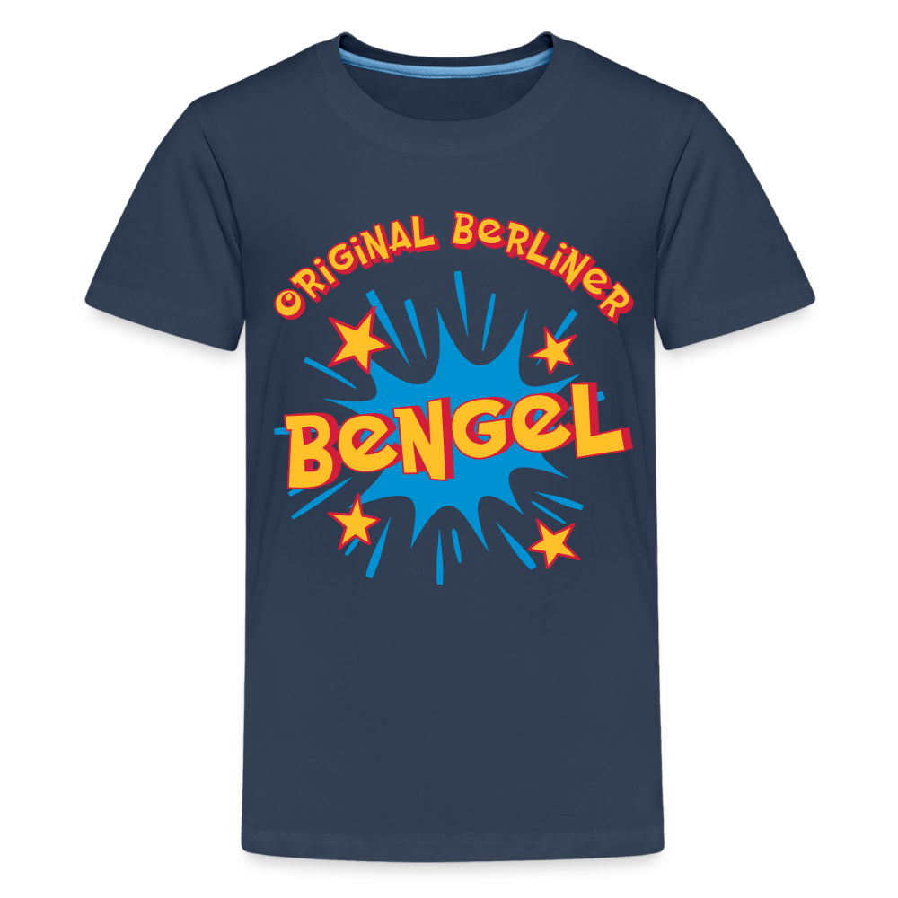 Berliner Bengel - Teenager Premium T-Shirt - Navy