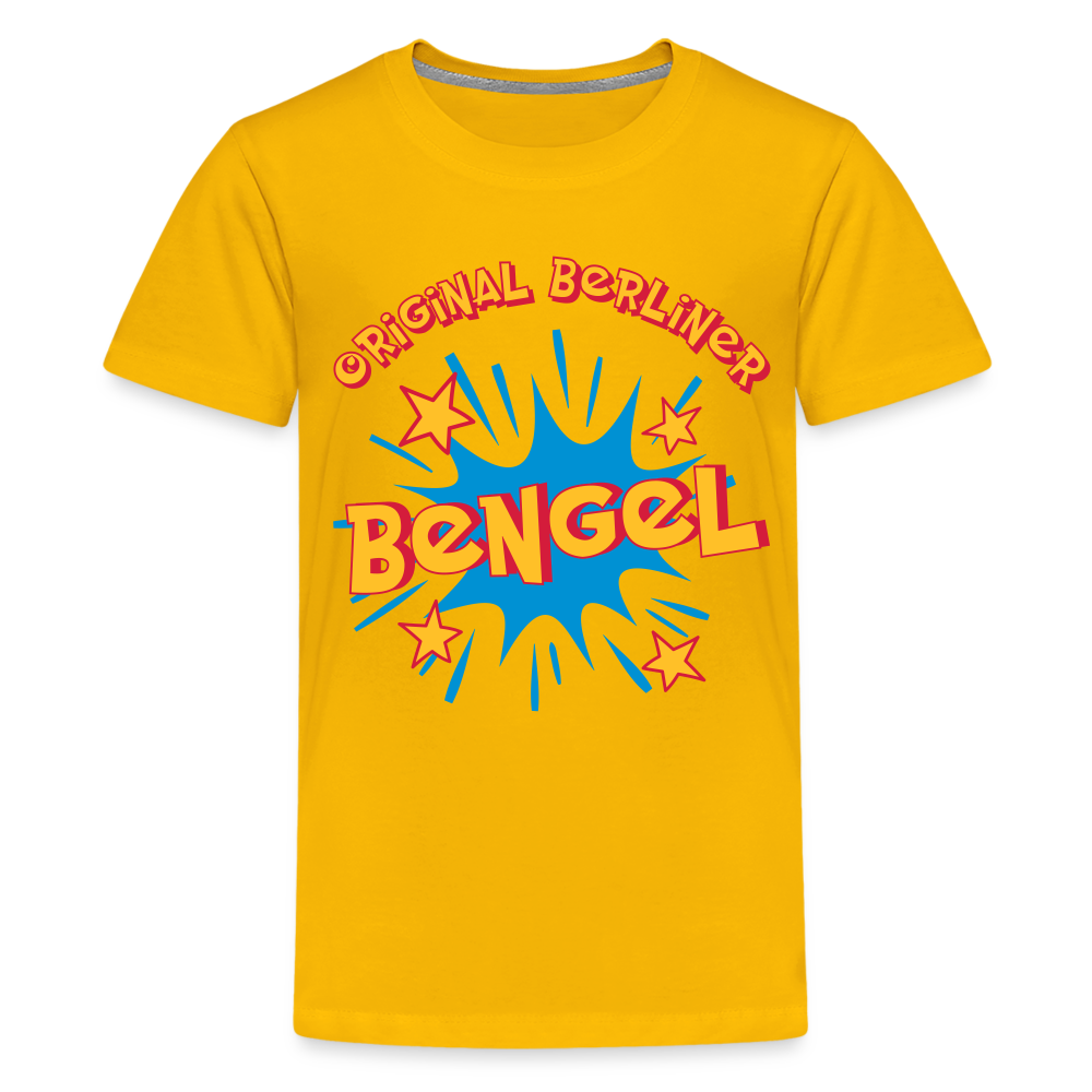Berliner Bengel - Teenager Premium T-Shirt - Sonnengelb