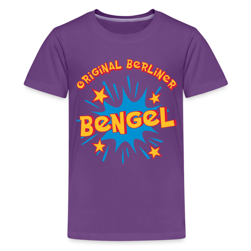 Berliner Bengel - Teenager Premium T-Shirt - Lila