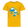 Berliner Bär bei Nacht - Teenager Premium T-Shirt - Sonnengelb