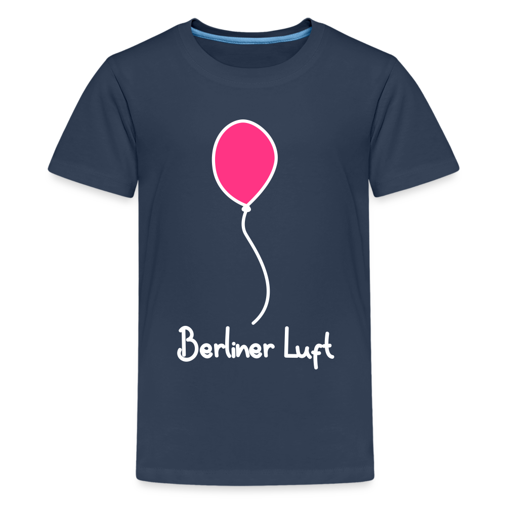Berliner Luftballon - Teenager Premium T-Shirt - Navy