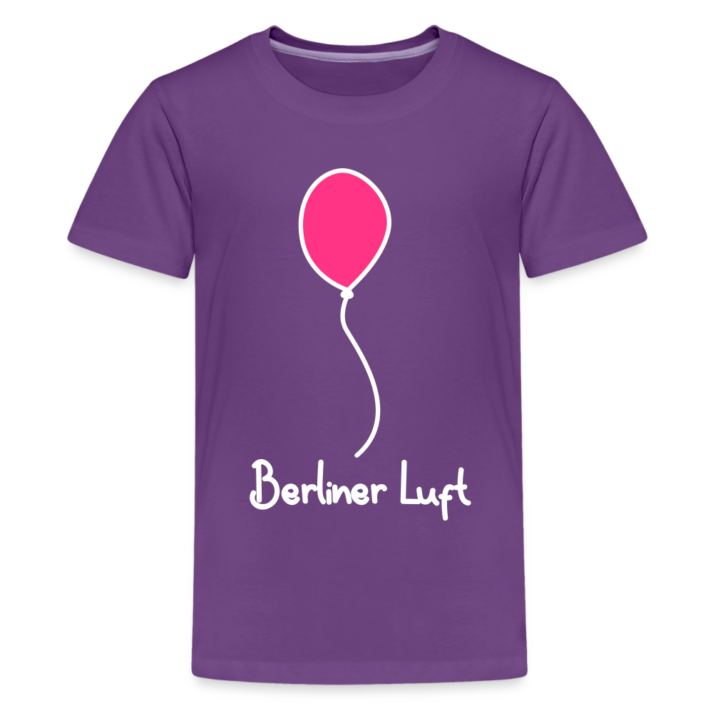 Berliner Luftballon - Teenager Premium T-Shirt - Lila