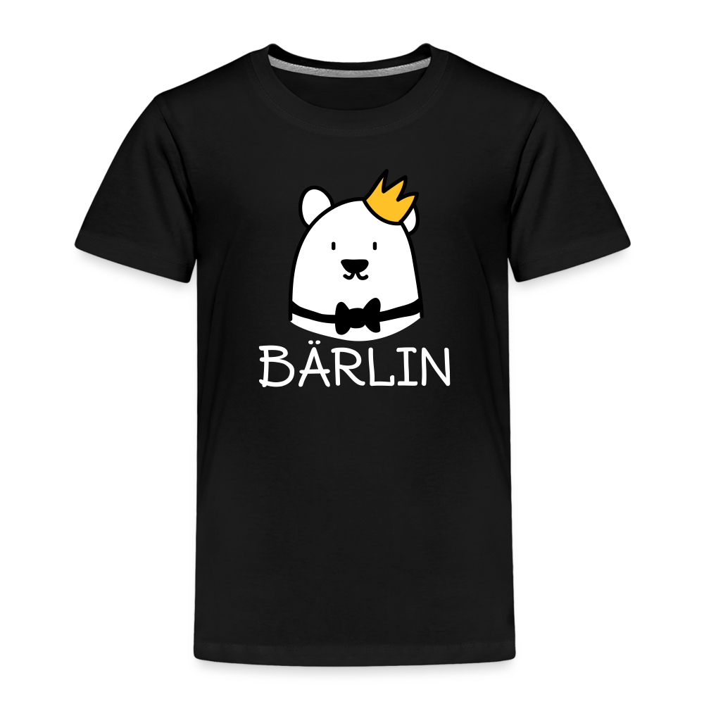 Bärlin - Teenager Premium T-Shirt - Schwarz